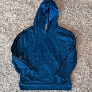 Adidas Kids Blue Hoodie